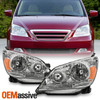 Fit 2005-2007 Honda Odyssey Headlights Headlamps Left+Right Replacement 05 06 07