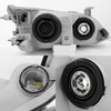 Fits 1997-2001 Lexus ES300 Halogen Headlights Lamps Light Replacement Left+Right