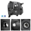 Fit 2007-2014 GMC Yukon/XL/Hybrid Black Replacement Headlights Lights Left+Right