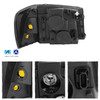 [OE Style]For 2002-09 GMC Envoy SUV Chrome Bezel Headlight Lamp Driver Left Side