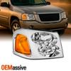[OE Style]For 02-09 GMC Envoy SUV Chrome Headlight Lamp Passenger Right Side
