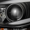 Fit 2008-2014 Impreza WRX LED DRL SWITCHBACK Signal Black Projector Headlights
