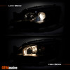 Fit 2008-2014 Impreza WRX LED DRL SWITCHBACK Signal Black Projector Headlights