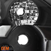Fit 2005 2006 2007 Ford Focus Left + Right Side Black Headlights Assembly Set