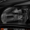 Fit 2008-2014 Impreza WRX LED DRL SWITCHBACK Black Smoke Projector Headlights