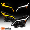 Black Smoked Fit 2010-2013 G37/G25/Q40 Sedan Sequential LED Projector Headlights