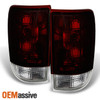 Fit 95-04 Chevy Blazer S10 GMC Jimmy Envoy Dark Red Tail Lights Replacement
