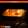 For Black Smoke 2013 2014 2015 Sentra LED Light Bar Projector Headlight Headlamp