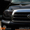 *GAZE* Fits 07-13 Tundra *GEN VI* Halo Projector SMD LED Black Smoke Headlights