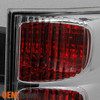 Fit 05-09 Equinox Red Clear Rear Tail Lights Driver Left Side Replacement