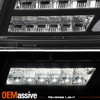 For 15-21 WRX Blk Smoke LED DRL Sequential Projector Headlight+LED Tail Light