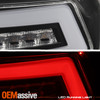 For 15-21 WRX Blk Smoke LED DRL Sequential Projector Headlight+LED Tail Light