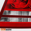 Fit 2008 2009 2010 Dodge Avenger Passenger Side Red Clear Replacement Tail Light