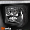 [Black] Fit 14 15 16 17 18 19 20 21 Toyota Tundra Light Bar Projector Headlights