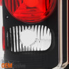Fit 1978-1991 GMC Jimmy Chevy 1500 Blazer Pickup Black Tail Lights Replacement