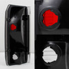 Fit 1992-1996 Bronco F150 F250 F350 Black Headlights & Black Smoke Taillights