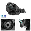 Fits 2002-2003 Subaru Impreza Outback RS TS WRX DRL LED Strip Black Headlights