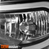 Fits 2002-2003 Subaru Impreza Outback RS TS WRX DRL LED Strip Black Headlights