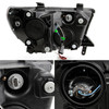 *GAZE* Fits 07-13 Tundra Black Headlights+Black Smoked LED Tail Lights Set