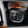 *GAZE* Fits 07-13 Tundra Black Headlights+Black Smoked LED Tail Lights Set