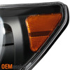 *GAZE* Fits 07-13 Tundra Black Headlights+Black Smoked LED Tail Lights Set