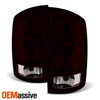 For 02-06 Ram 1500 03-06 Ram 2500 3500 Black Headlights+ Dark Red Tail Lamp Pair