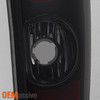 Fit 2004-2012 Colorado Canyon Black Smoked Tail Lights Lamps Assembly Left+Right