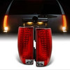 Fit 2007-2014 Cadillac Escalade Smoked LED Taillights Tail Light Left+Right