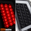 Fits 2016-2023 Toyota Tacoma Black LED DRL Headlights + LED Tail Lights Set