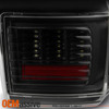 Fits 2016-2023 Tacoma Black LED DRL Headlights + Black Smoked LED Tail Lights