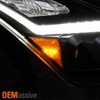 Fit 08-13 Infiniti G37/14-15 Q60 Coupe Projector Headlights + 3D LED Tail Lights
