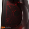 Fit 2003 2004 2005 2006 Chevy Silverado Dark Red Tail Lights Replacement