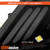 Fit 2010 2011 2012 Fusion Black Smoked Projector Headlights+Full LED Tail Lights
