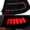 Fit 2010 2011 2012 Fusion Black Smoked Projector Headlights+Full LED Tail Lights