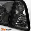 Fit 87-93 Mustang Smoke Headlights w/ Corner & Parking 6Pcs Complete Replacement
