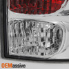 Fit 05-09 Chevy Equinox SUV Red Clear Rear Taillights Brake Lamps Replacement