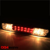 Fit 2004-2012 Chevy Colorado GMC Canyon Black Taillights + LED 3rd Brake Light