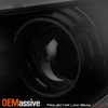 For 2008 2009 Altima Coupe LED DRL Projector Headlights Black Smoke [GTR Style]