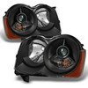 Fit 2008 2009 2010 Jeep Grand Cherokee Headlights Halogen Type Left + Right