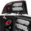 Fit 04-08 TL UA6 UA7 Dark Red Clear Tail Lights Replacement L+R