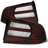 Fit 04-08 TL UA6 UA7 Dark Red Clear Tail Lights Replacement L+R