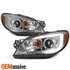 Fit 2006-2007 Subaru Impreza WRX Outback LED DRL Light Bar Projector Headlights