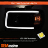 Fits 2015-2022 GMC Canyon DRL Led Light Tube Projector Headlights Lamps 15-22