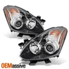 Fits 2010 2011 2012 2013 Altima 2dr Coupe Halogen Headlights Lights Lamps 10-13