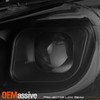 For 2014-17 Mazda 6 LED Light Tube DRL Projector Smoked Housing Headlights