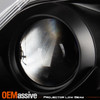 [Black]Fits 10-13 G37/G25/Q40 Sedan Switchback LED Signal Projector Headlight
