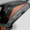 [JDM Style] Fits 2010 2011 12 13 Altima Coupe Black Halogen Projector Headlights