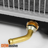Fits Lifetime Warranty Aluminum Radiator 2571 For 2003-2007 Honda Accord 3.0L V6