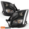 Black For 2006 2007 2008 2009 Ford Fusion Light Bar Signal Projector Headlamps