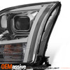 For 2006 2007 2008 2009 Ford Fusion Light Bar Turn Signal Projector Headlamps